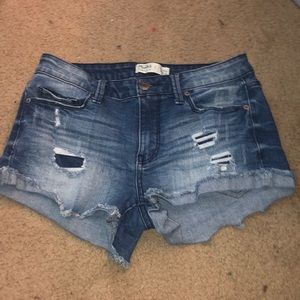 Dark blue shorts
